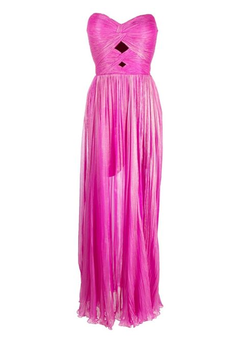 Pink Vera strapless gown - women